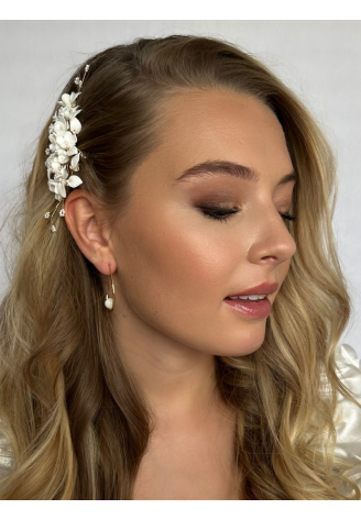 Sally Jane Bridal Lizzie Silver Haircomb ()