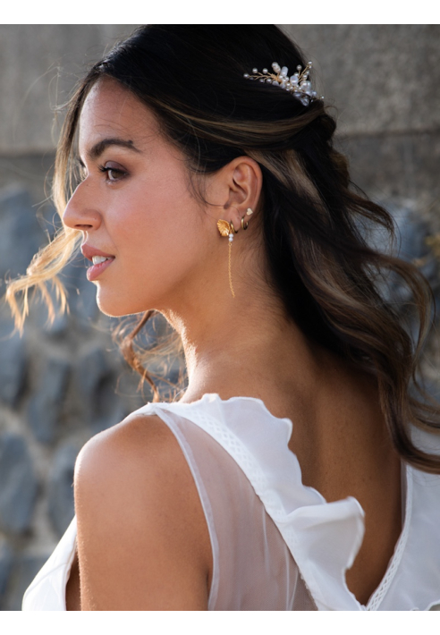 Sally Jane Bridal Izabella Gold Haircomb ()