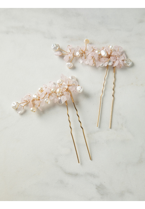 Sally Jane Bridal Natalie Gold Hairpins