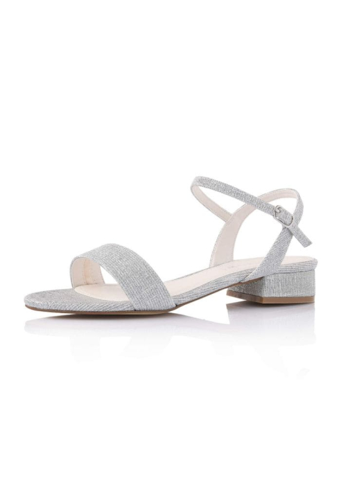 Rainbow Club Salli Silber Metallic Brautschuhe ()