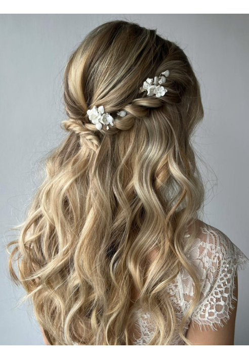 Sally Jane Bridal Vanessa Gold Hairclips ()