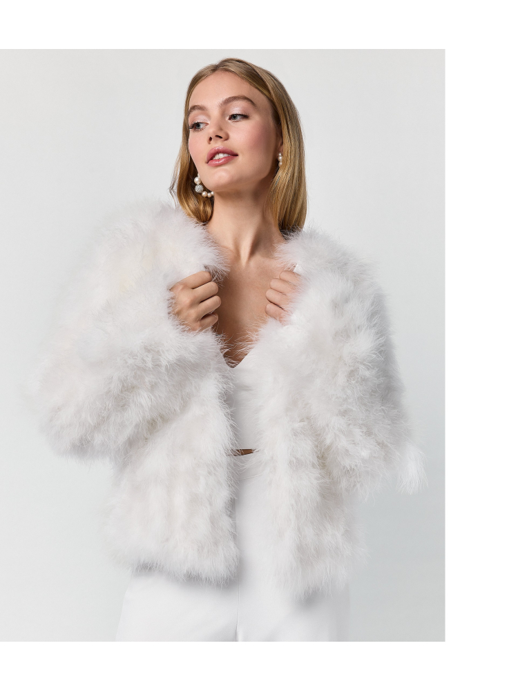 Poirier BOL-75052 Marabou Jacket main product photo