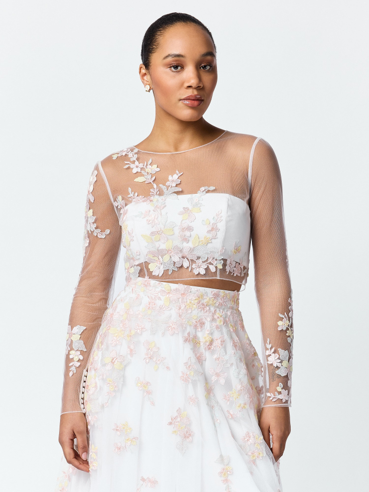 Poirier T-75428 Top | Lace main product photo