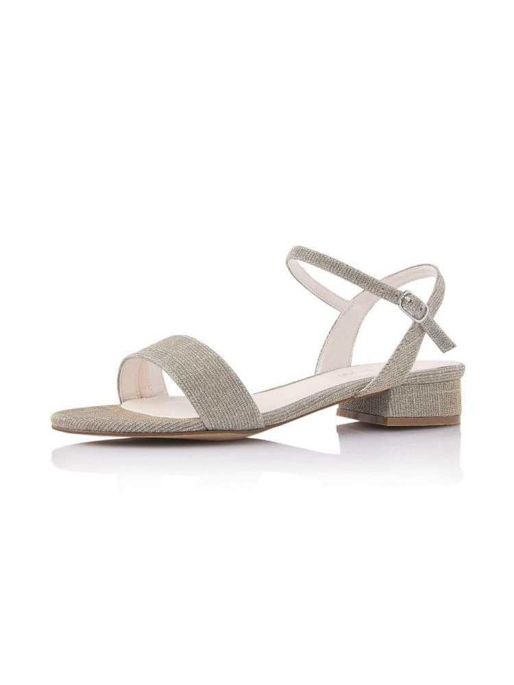 Rainbow Club Salli Gold Metallic Brautschuhe main product photo