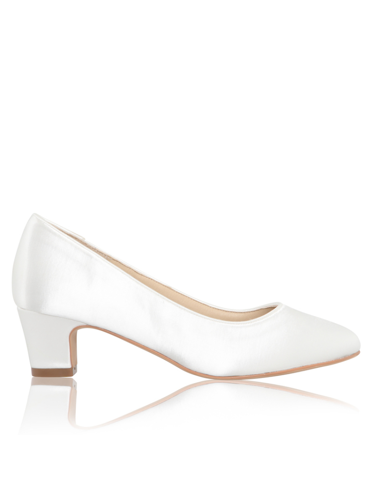 The Perfect Bridal Company Melanie Satin Brautschuhe main product photo