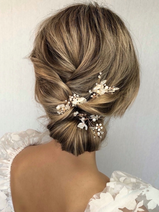 Sally Jane Bridal Ilja Gold Hair pins main product photo