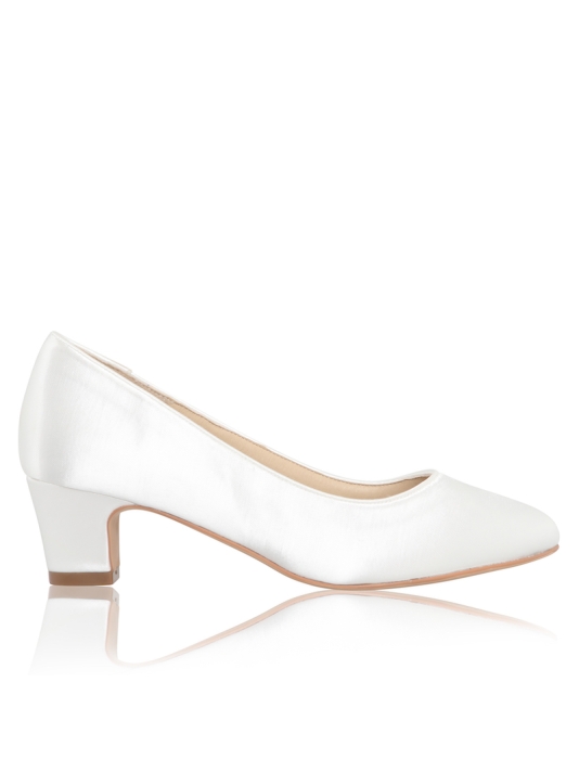 The Perfect Bridal Company Melanie Satin Brautschuhe main product photo