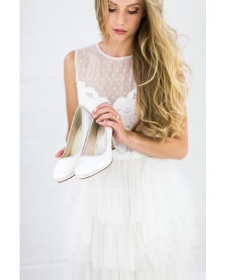 Rainbow Club Brautschuhe Yanna ivory