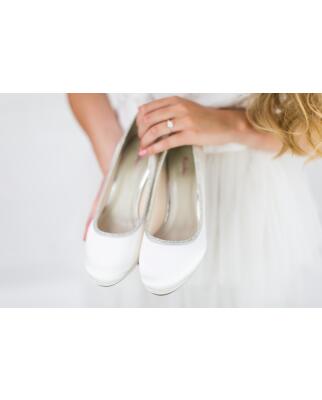 Rainbow Club Brautschuhe Yanna ivory 7,5 = 41 1/3