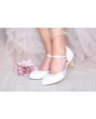 Elsa WIDE FIT Lace ivory (Brautschuhe The Perfect Bridal...