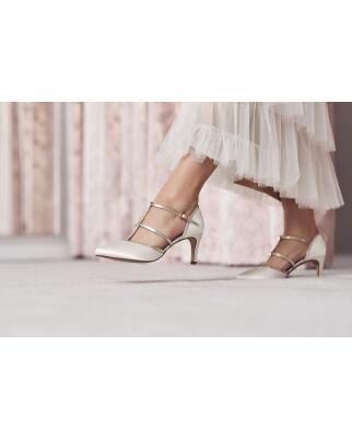 Rainbow Club Brautschuhe Lindy ivory 5 = 38