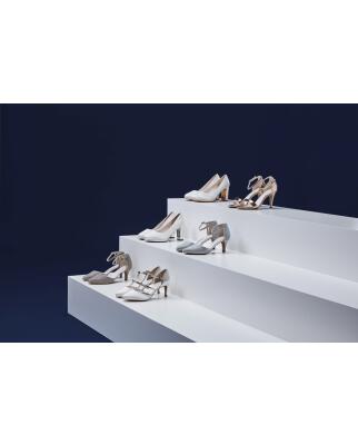 Rainbow Club Brautschuhe Lindy ivory 5 = 38