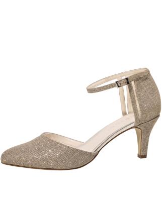 Rainbow Club Brautschuhe Sarina gold metallic 5 = 38