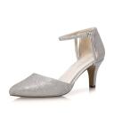 Rainbow Club Brautschuhe Sarina silber metallic 5,5 = 38 2/3