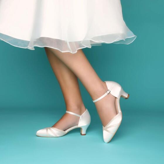 Maddie Satin ivory (Brautschuhe The Perfect Bridal Company) 36