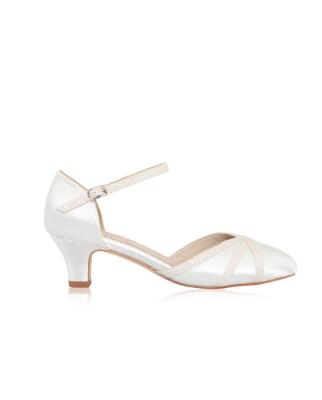 Maddie Satin ivory (Brautschuhe The Perfect Bridal Company) 36