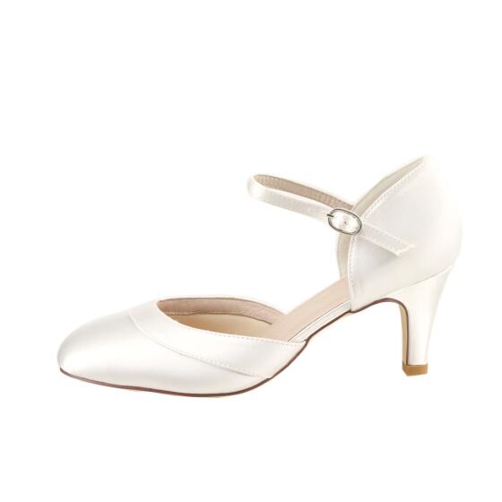 Elsa Satin ivory (Brautschuhe Perfect Bridal) EXTRA SOFT 36 zweite Wahl