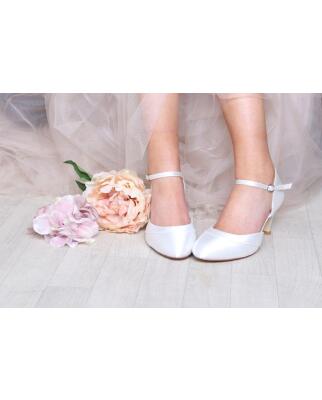 Elsa Satin ivory (Brautschuhe Perfect Bridal) EXTRA SOFT 36 zweite Wahl