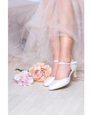 Elsa Satin ivory (Brautschuhe Perfect Bridal) EXTRA SOFT 36 zweite Wahl