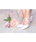 Renate Satin ivory für breite Füße (Brautschuhe The Perfect Bridal Company) 36