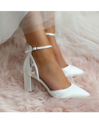 Brautschuhe (The Perfect Bridal Company) Indie Satin ivory
