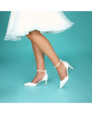 Brautschuhe (The Perfect Bridal Company) Ella Satin ivory 39