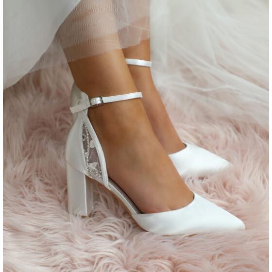 Brautschuhe (The Perfect Bridal Company) Indie Satin ivory 37