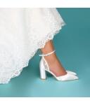 Brautschuhe (The Perfect Bridal Company) Indie Satin wide fit ivory 37