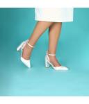 Brautschuhe (The Perfect Bridal Company) Indie Satin wide fit ivory 39