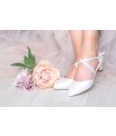 Renate Satin ivory EXTRA SOFT gepolstert (Brautschuhe Perfect Bridal) zweite Wahl 37