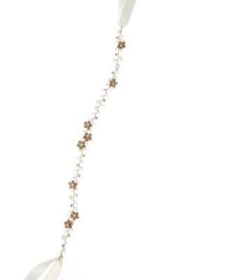 Haargesteck mit Blumen, Strasssteinen und Kristallen BB-215 (Poirier)