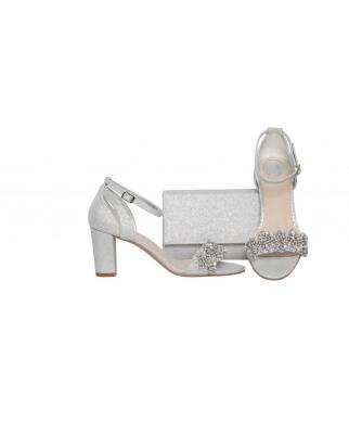 Brautschuhe (The Perfect Bridal Company) Alexa silber 37