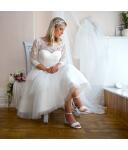 Brautschuhe (The Perfect Bridal Company) Claire Satin / Perlen 36