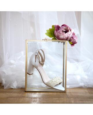 Brautschuhe (The Perfect Bridal Company) Carrie Satin / Perlen 38