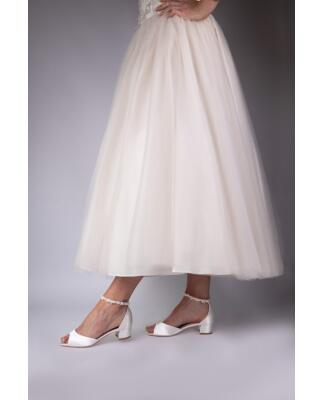 Fiona Sandale Satin (Brautschuhe The Perfect Bridal Company) 42