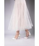 Brautschuhe (The Perfect Bridal Company) Ella  high Satin ivory