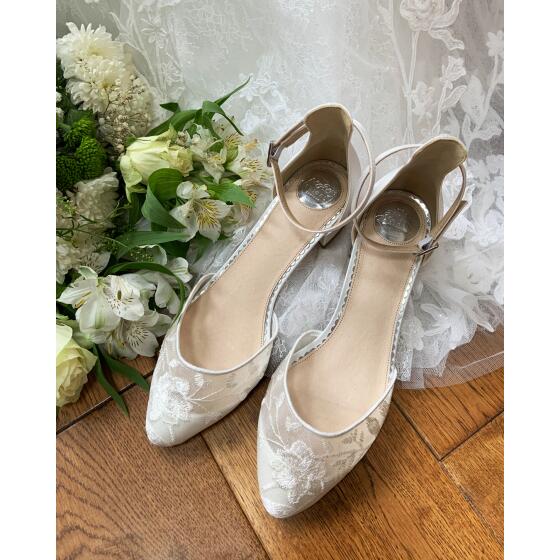 London Pumps Satin (Brautschuhe The Perfect Bridal Company) 36