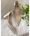 Milan Pumps Satin (Brautschuhe The Perfect Bridal Company)  37