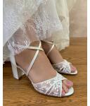 Peony Sandale Satin (Brautschuhe The Perfect Bridal Company) 37