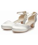 Brautschuhe (White Lady) 899 Satin ivory färbbar 38,5