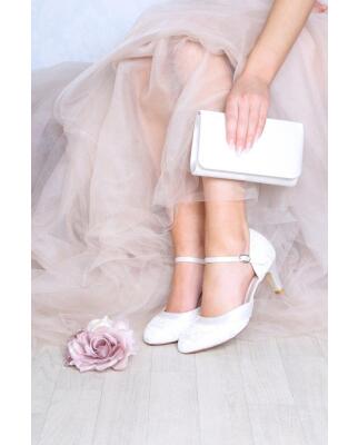 Elsa Spitze (Brautschuhe The Perfect Bridal Company) 42 zweite Wahl